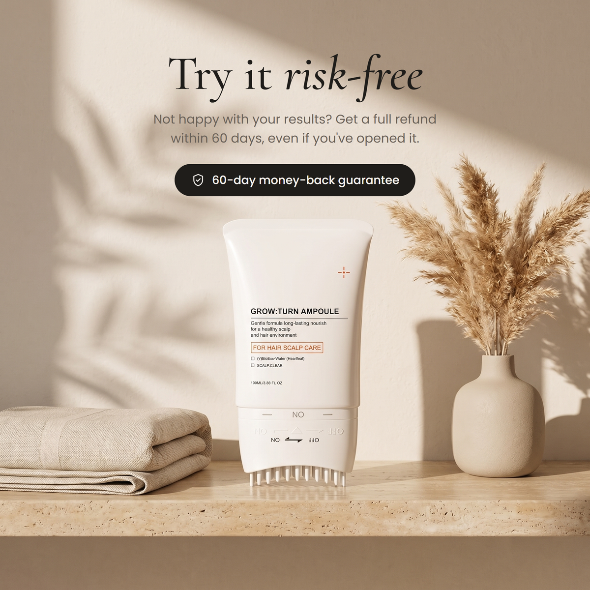 Try it risk-free with our 60-day money-back guarantee